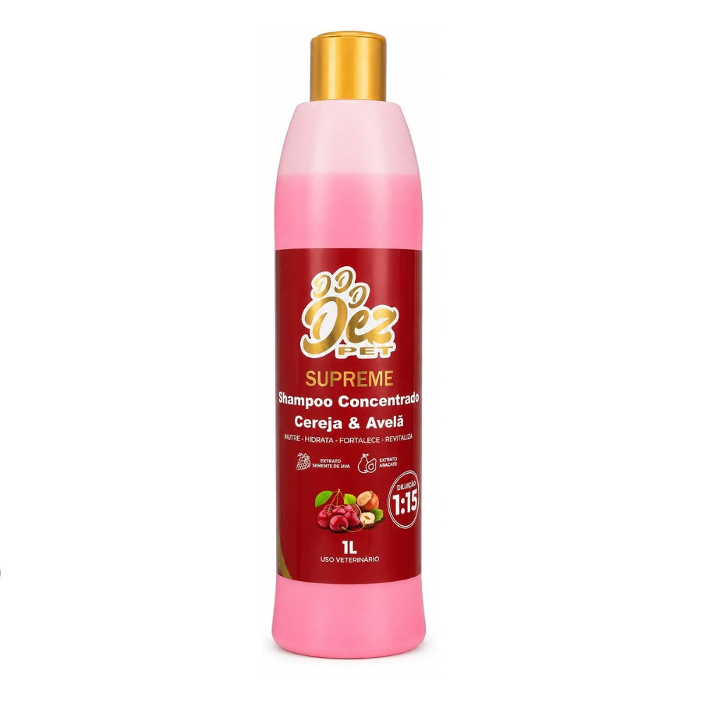 Shampoo Cereja e Avelã 1l Dez Pet