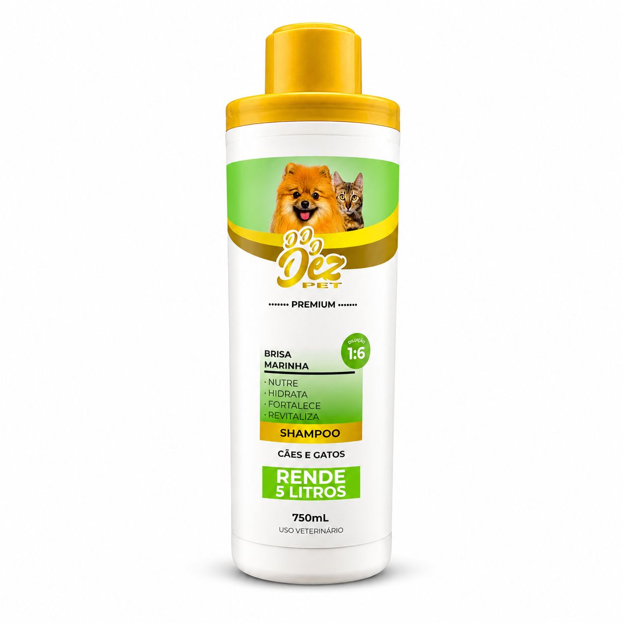 Shampoo Brisa Marinha 750ml Diluição 1:6