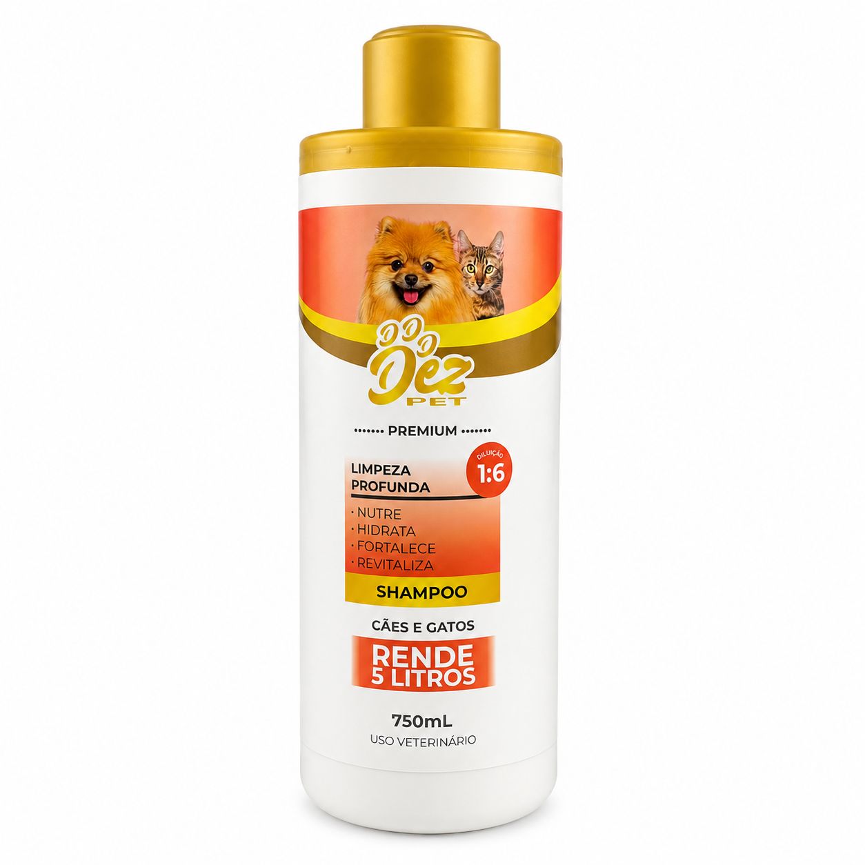 Shampoo Limpeza Profunda 750ml Diluição 1:6